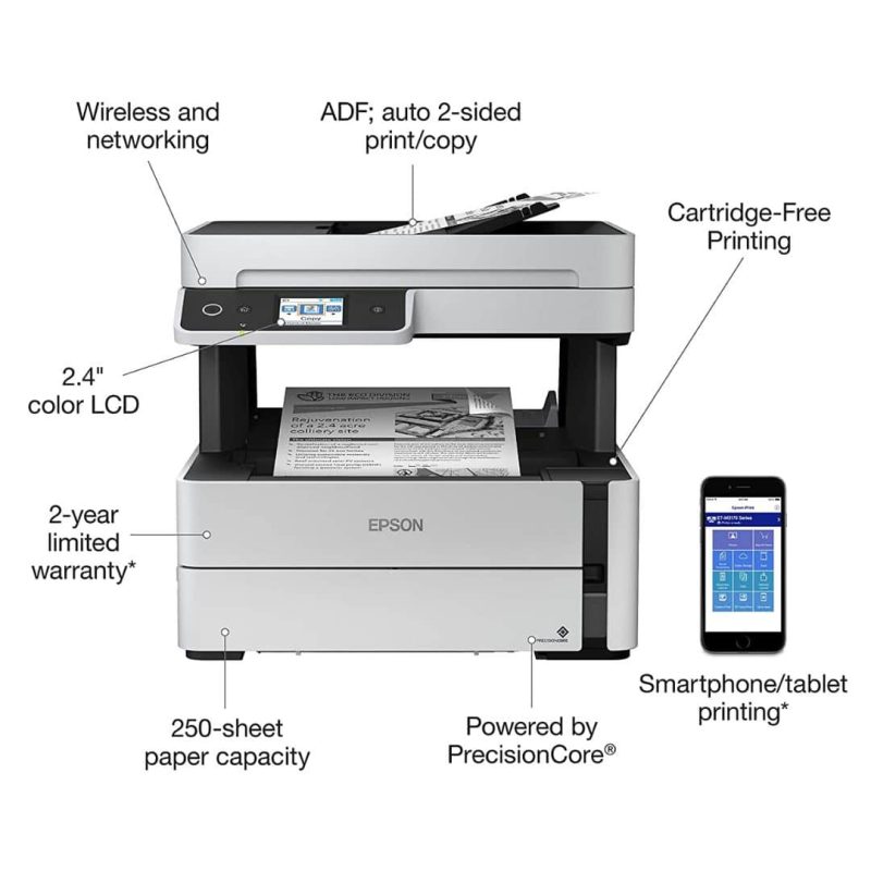 impresora epson M3170 ecotank con sistema continuo bucaramanga Gratamira