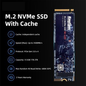 SSD 512gb NVMe PCIe Gen 3.0 x4 M.2