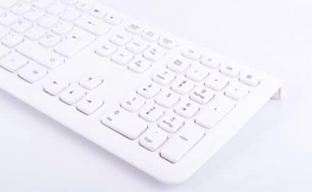 teclado de una computadora